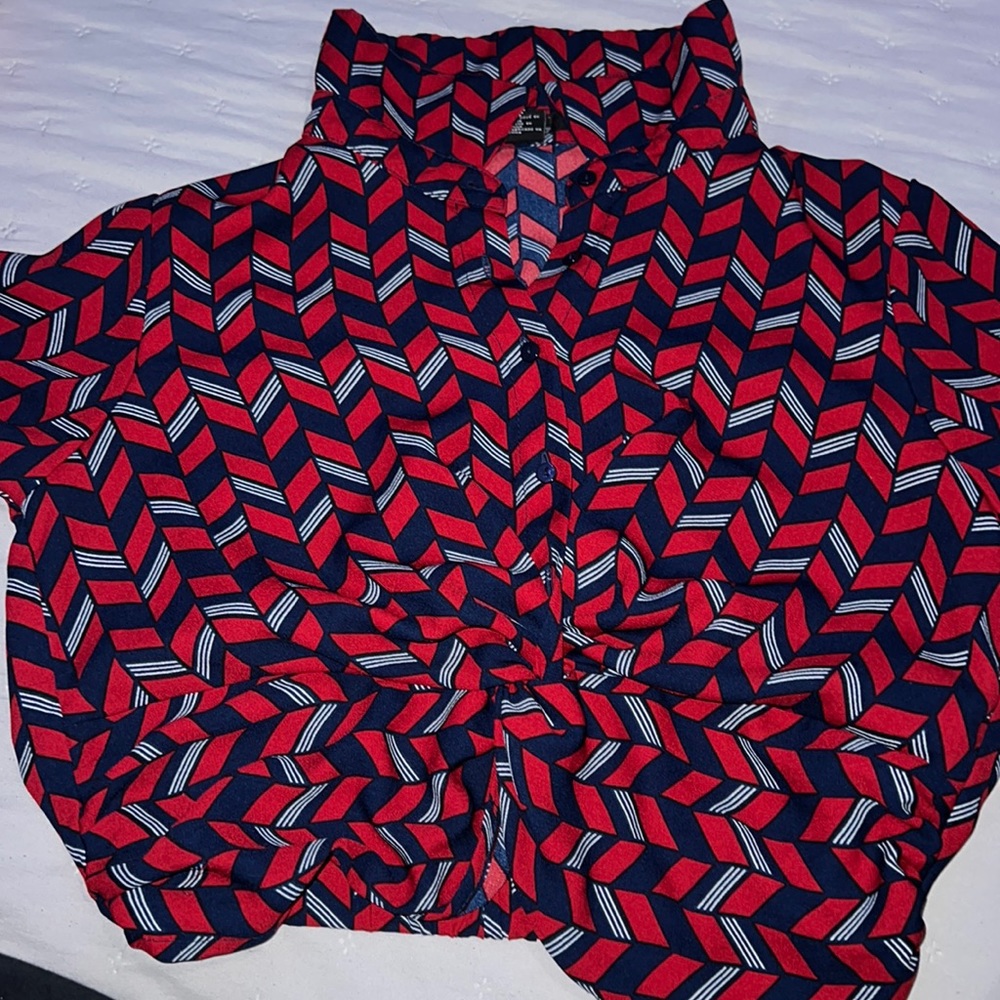 Forever 21, medium size, red white and blue color